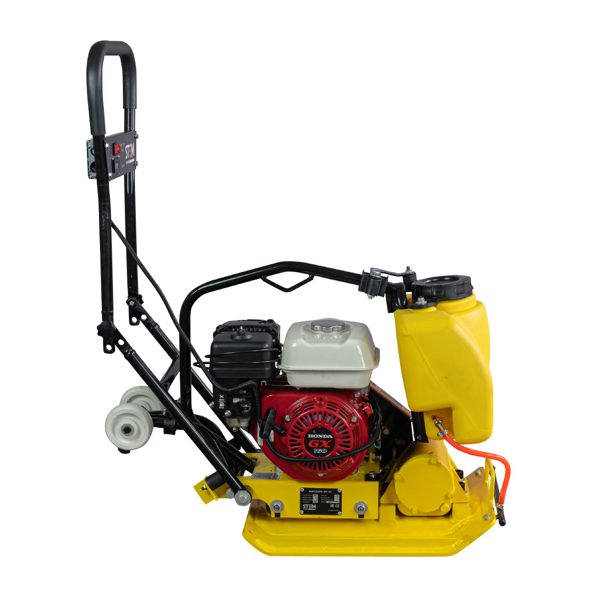 Виброплита STEM Techno SPC-161 (бензиновая, Honda GX160, 4,0 (5,5) кН (л.с.), 67 кг)